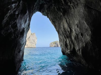 Grotta Capri in barca